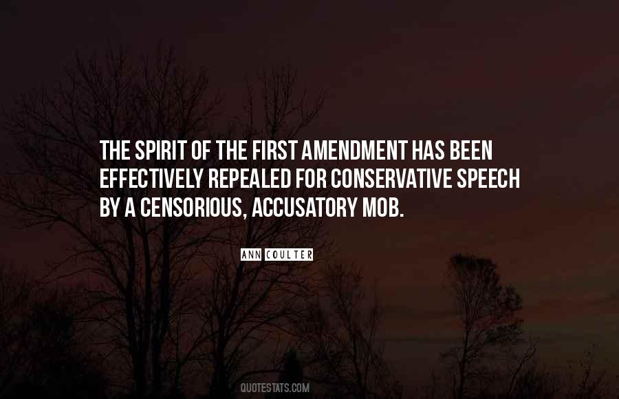 Quotes About The First Amendment #577951