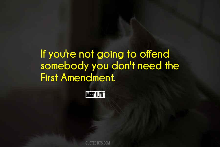 Quotes About The First Amendment #660896