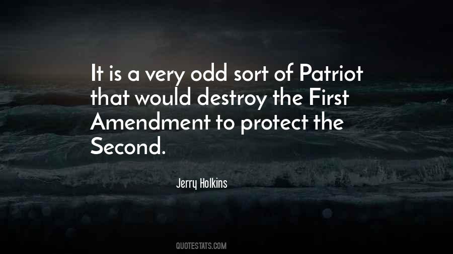 Quotes About The First Amendment #712119