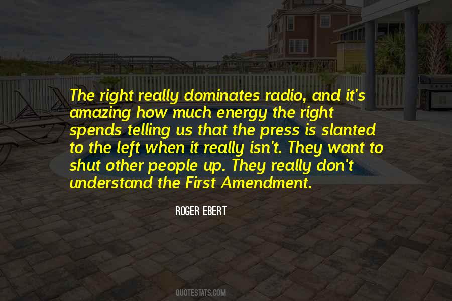 Quotes About The First Amendment #786518
