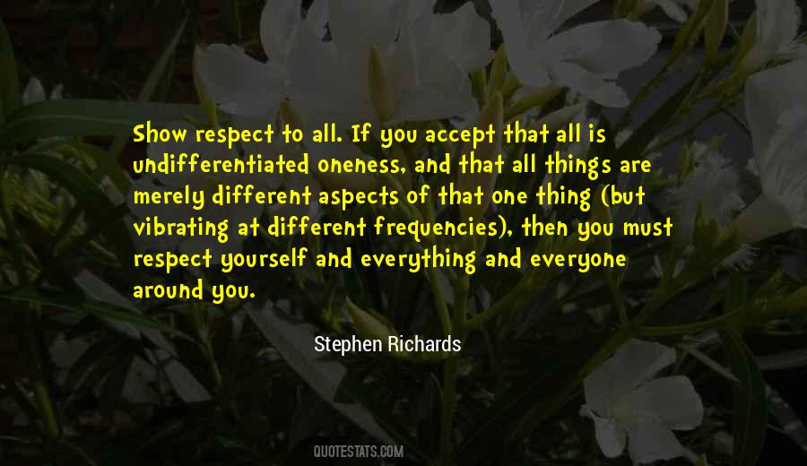 Everything Is Different Quotes #441813