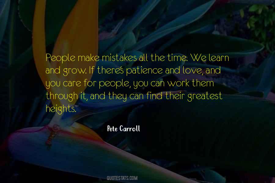 Learn To Have Patience Quotes #1051900