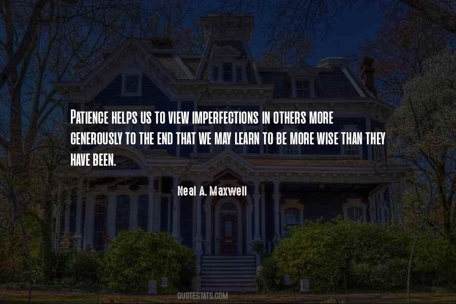 Learn To Have Patience Quotes #1707251
