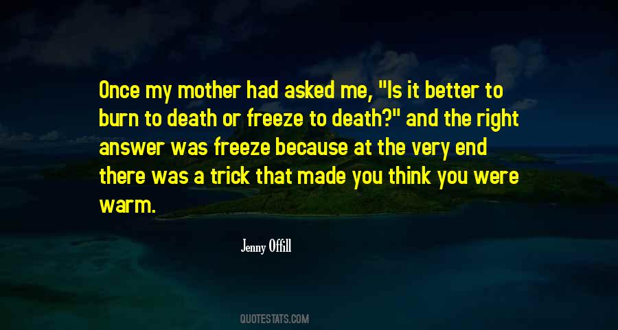 Death Mother Quotes #1061068