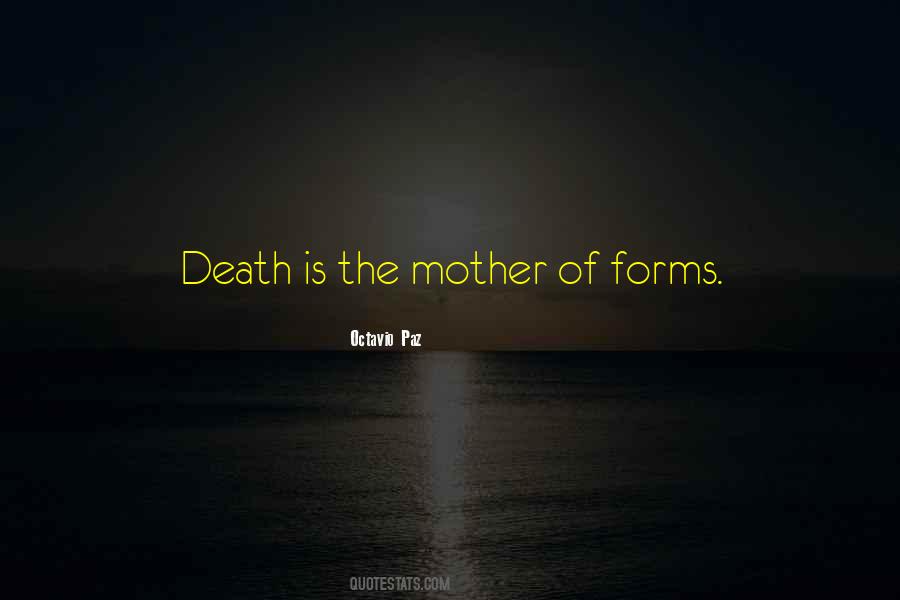 Death Mother Quotes #1683694