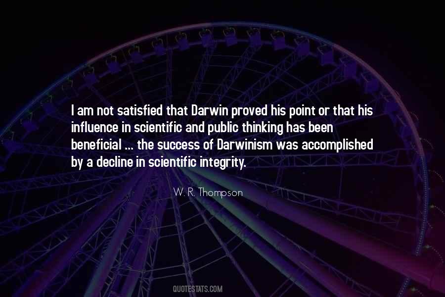 I Am Not Satisfied Quotes #921440