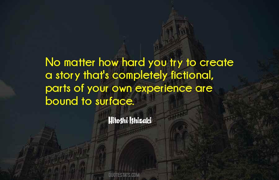 You Create Your Own Reality Quotes #1622420