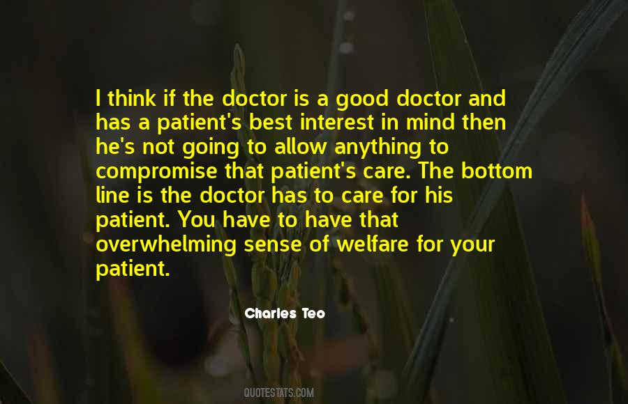 Doctor Care Quotes #1783122