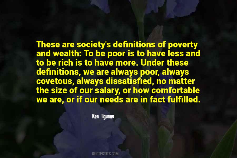 No Rich No Poor Quotes #1789584