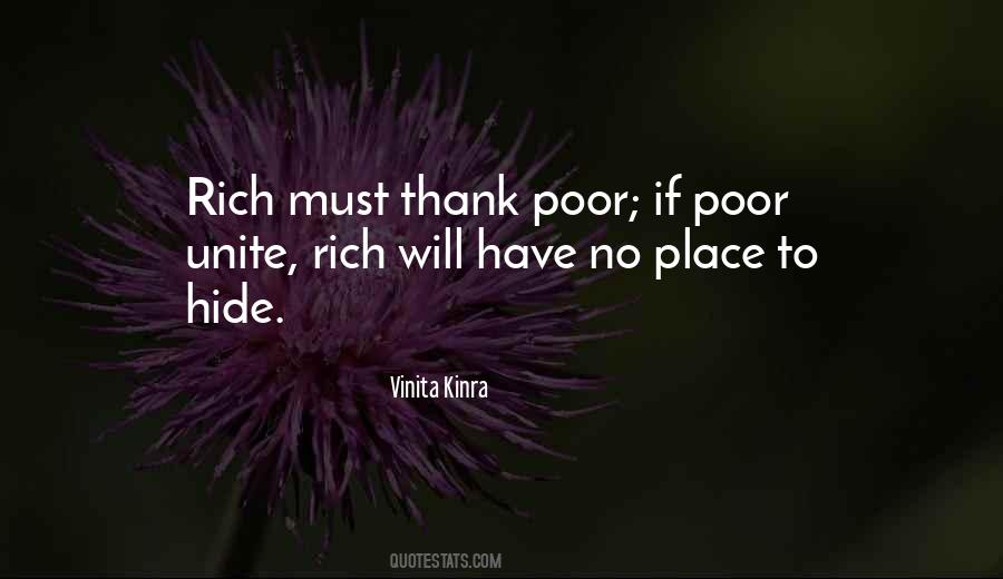 No Rich No Poor Quotes #480839