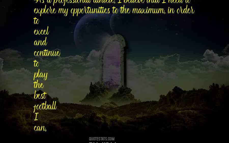 Football Believe Quotes #987522