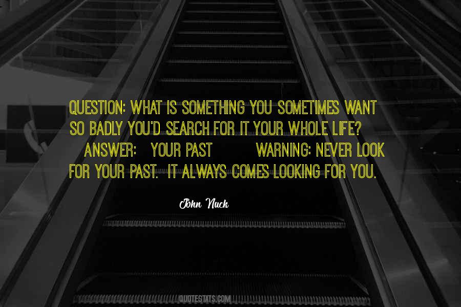 What Is Looking Quotes #184453