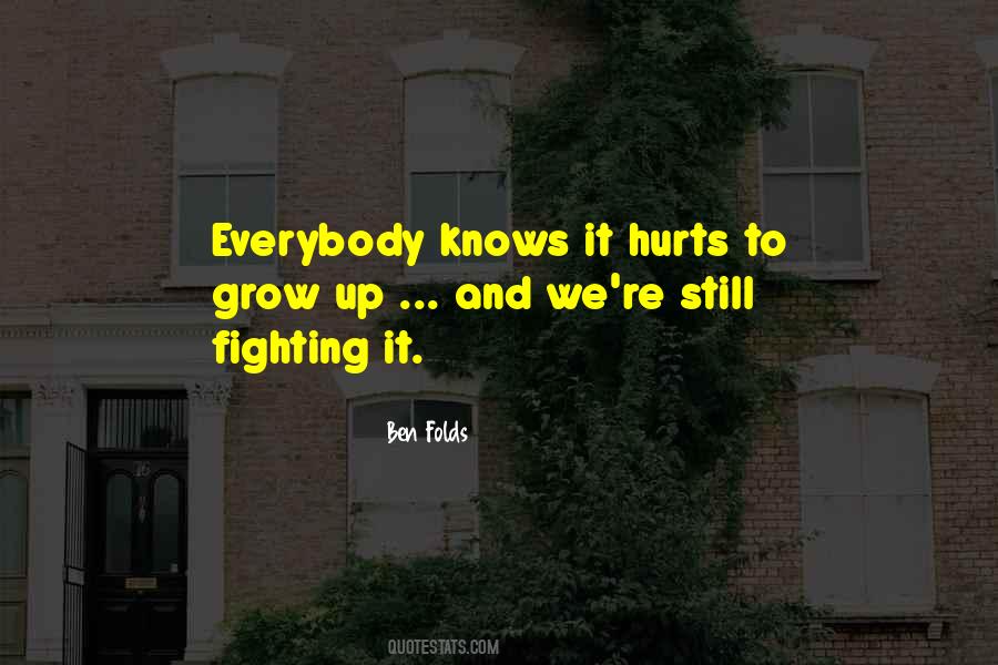 Everybody Hurts Sometimes Quotes #1138216