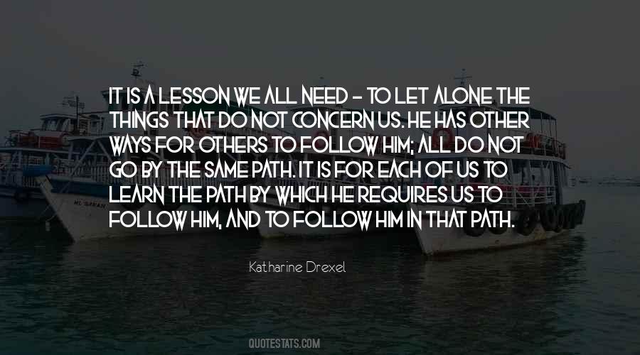 Just Learn The Lesson Quotes #224076