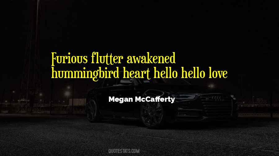 My Heart Flutter Quotes #145281