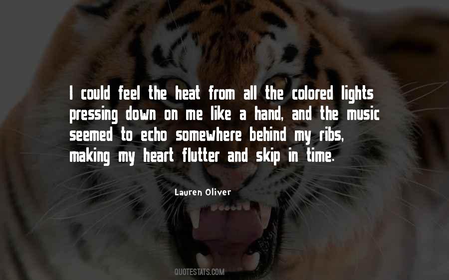 My Heart Flutter Quotes #1535132