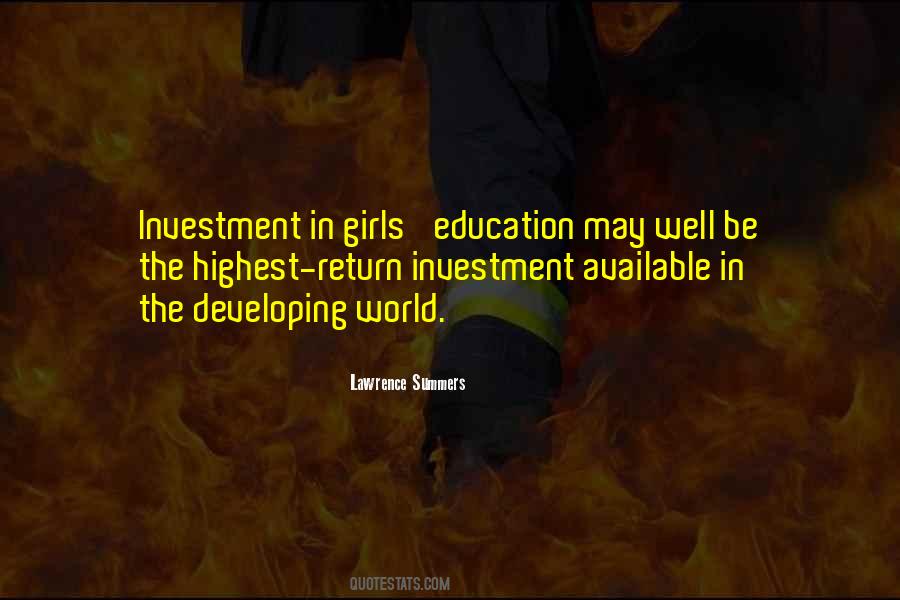 An Investment In Education Quotes #730490