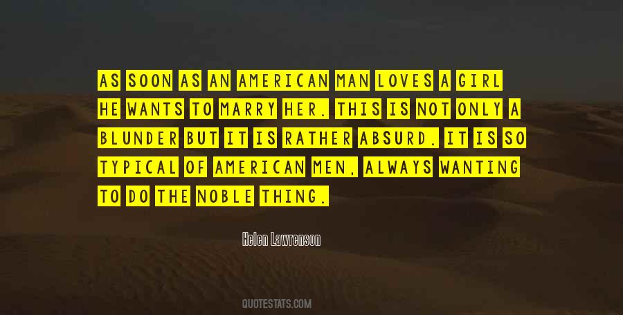 Marry A Man Who Loves You More Quotes #1016831