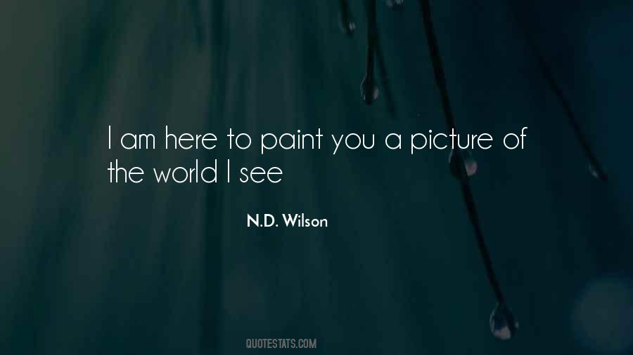 Paint A Picture Quotes #1496876