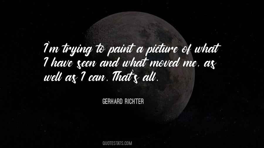 Paint A Picture Quotes #943662