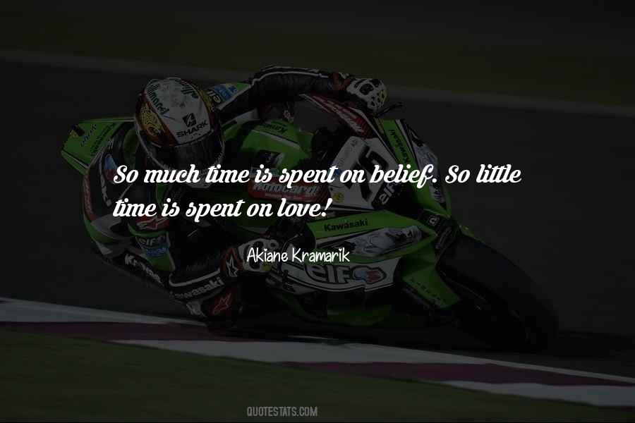 Time Is Spent On Quotes #4773