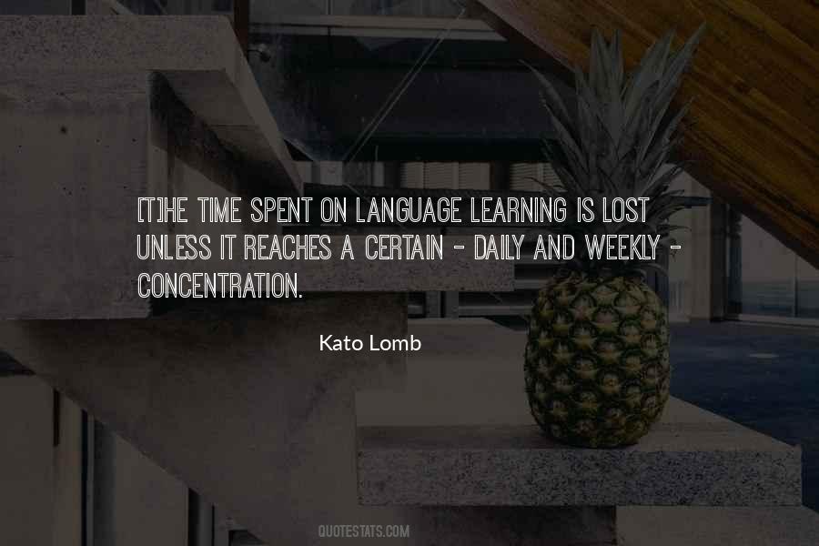 Time Is Spent On Quotes #532959