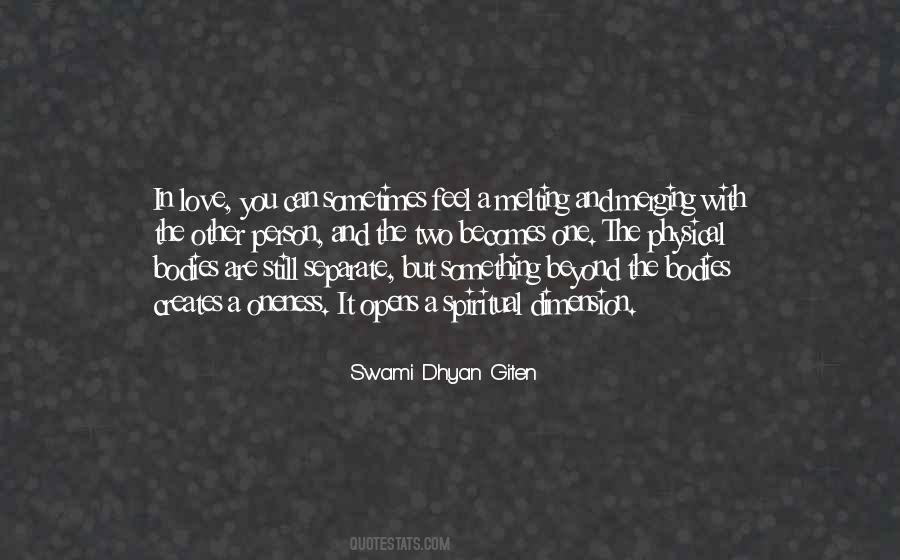 Oneness Love Quotes #1280511