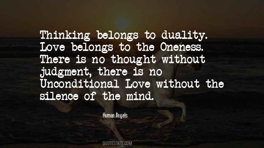 Oneness Love Quotes #1489951