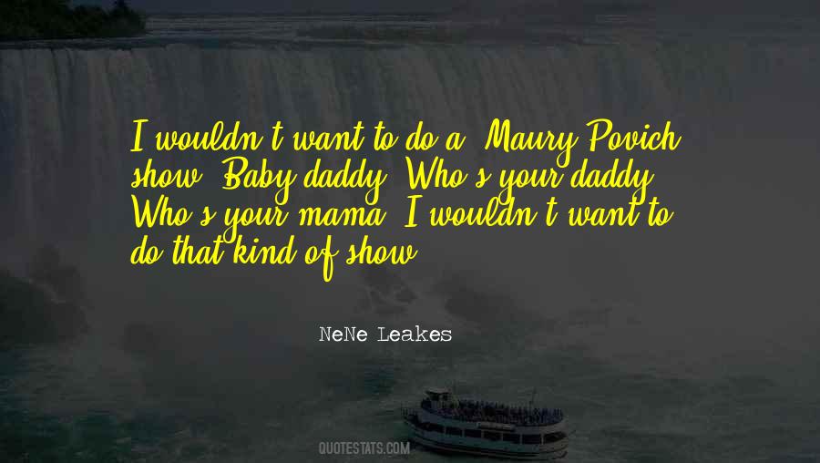 I Want A Baby Quotes #1307433