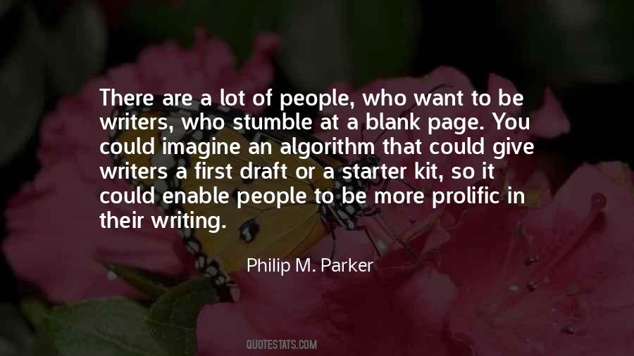 Quotes About A Blank Page #1691429