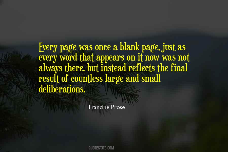 Quotes About A Blank Page #655066