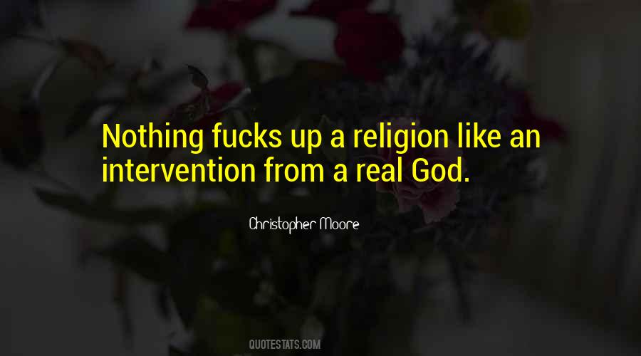 Quotes About God's Intervention #1574593