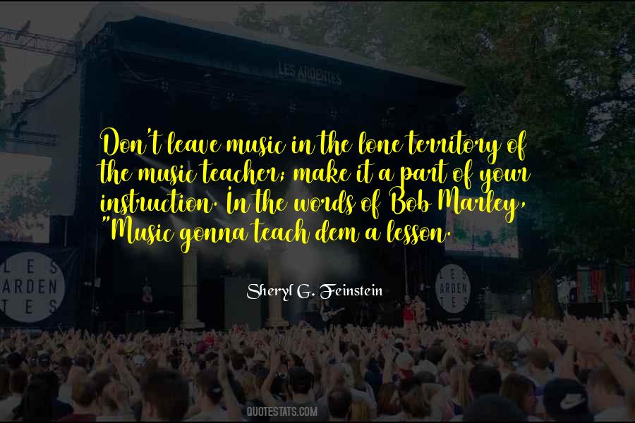 Music Lesson Quotes #241631