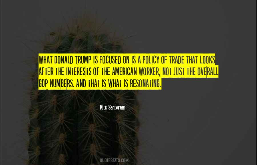 Trade Policy Quotes #1855258