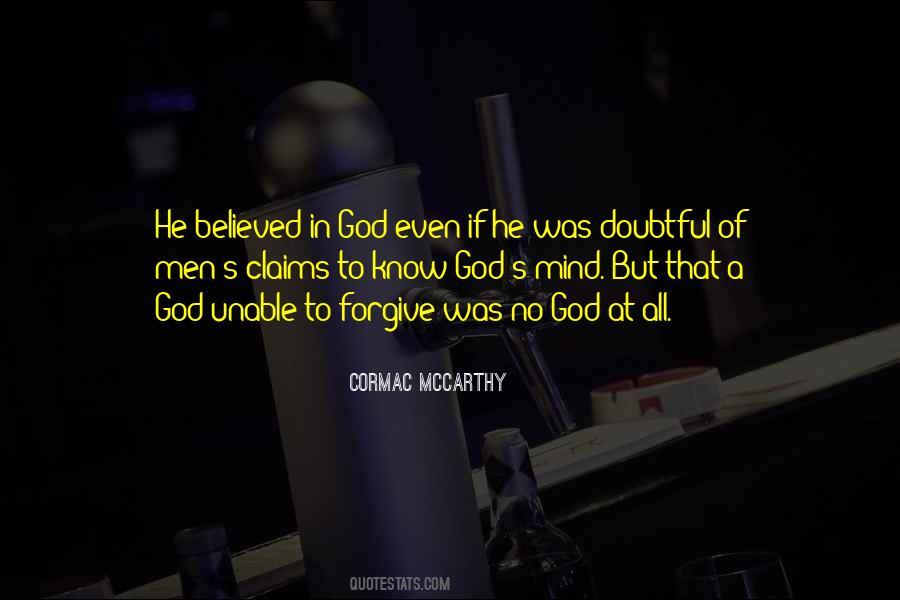 Quotes About Forgiveness Of God #158757