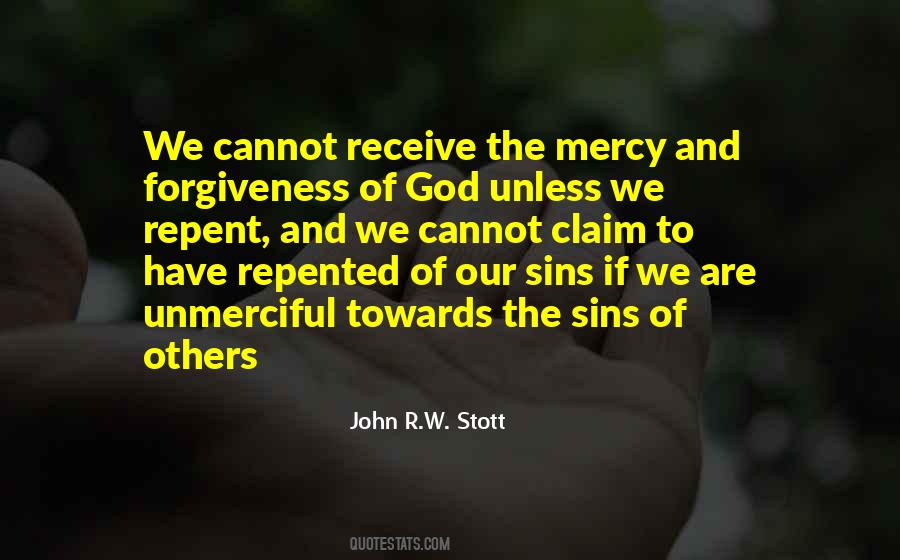 Quotes About Forgiveness Of God #1822327