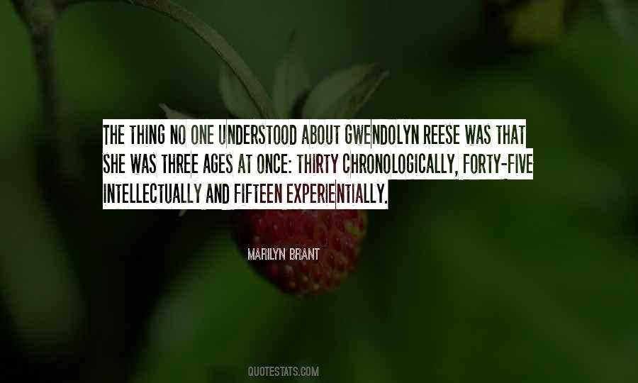 One Thing About Life Quotes #1743774