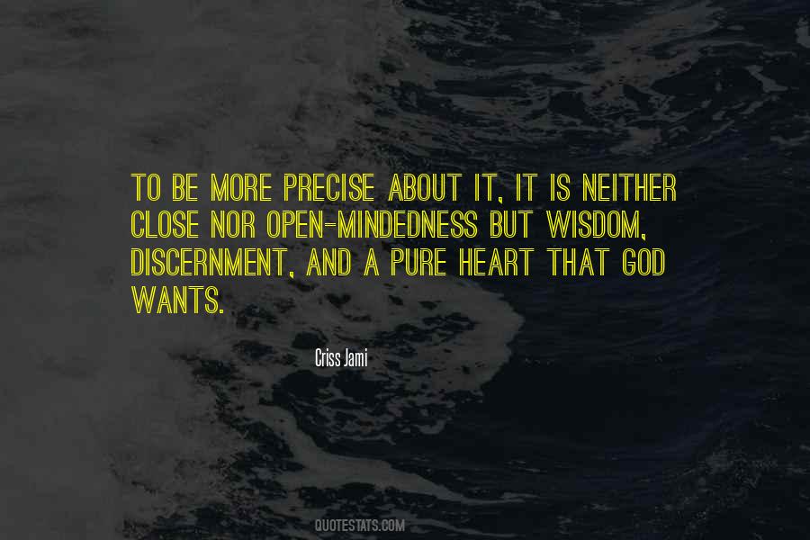 Quotes About God's Discernment #169229