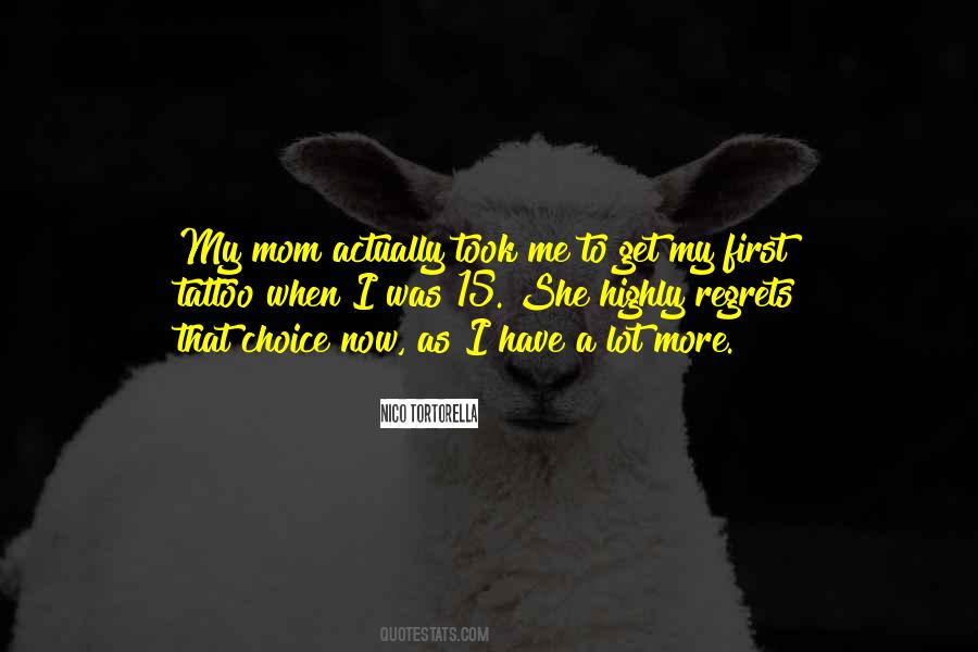Tattoo Regret Quotes #896505