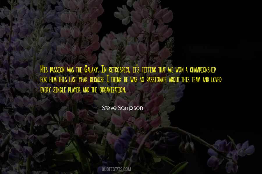 Quotes About A Championship Team #1291363
