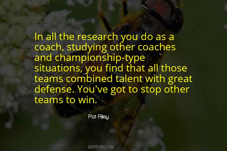 Quotes About A Championship Team #800033