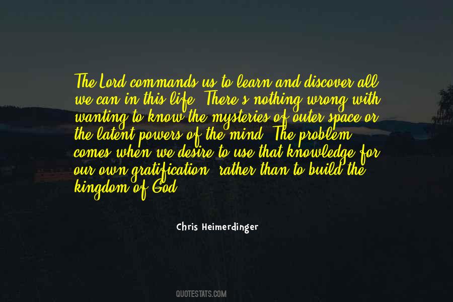 Quotes About God's Commands #1299038