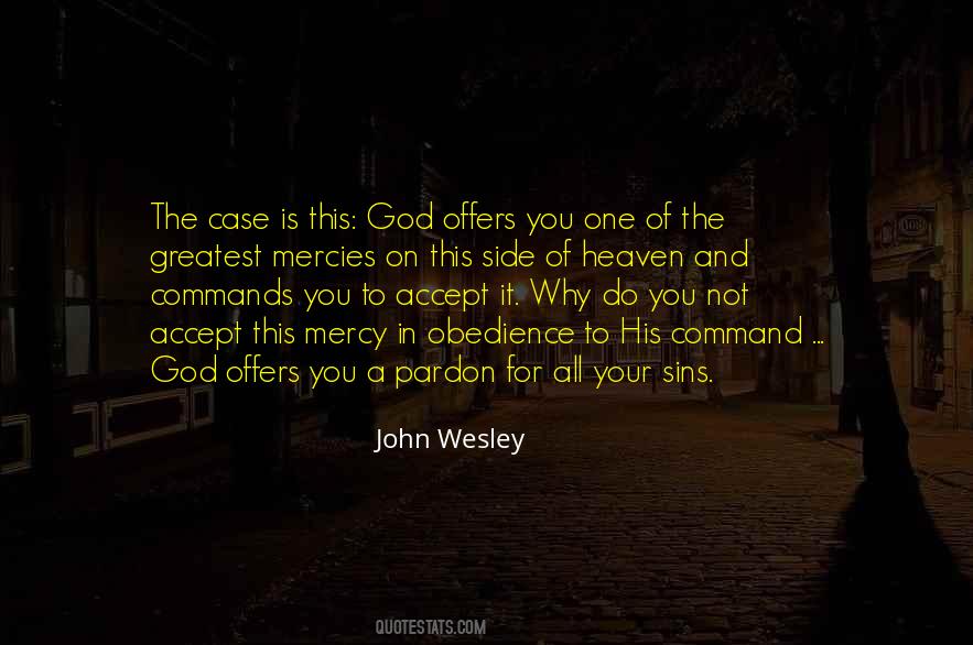 Quotes About God's Commands #1412134