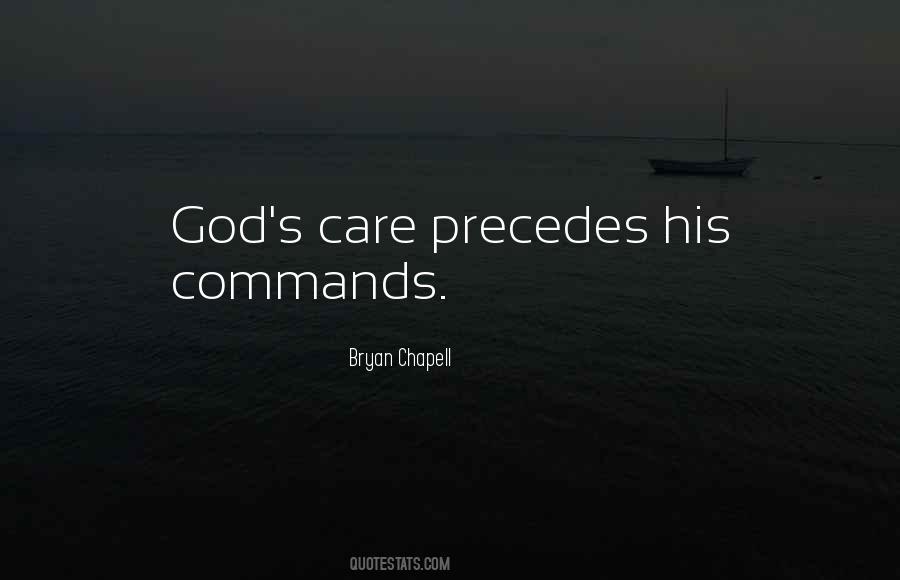 Quotes About God's Commands #1661455