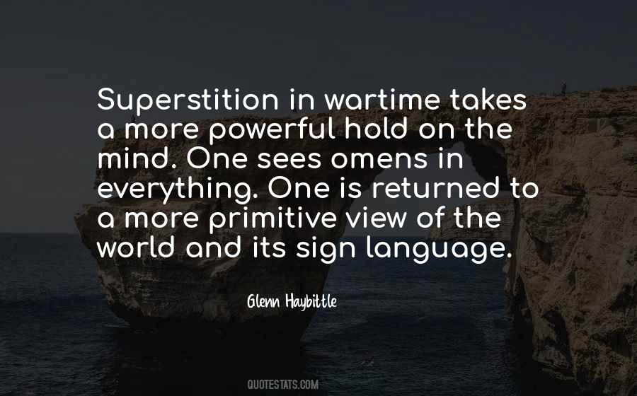 One More Sign Quotes #1633679