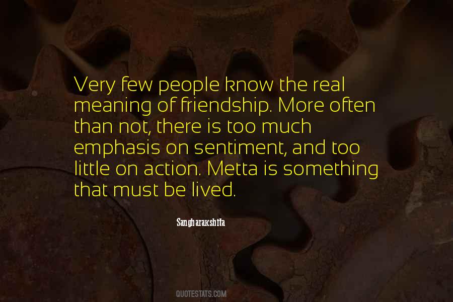 Friendship Real Quotes #426166