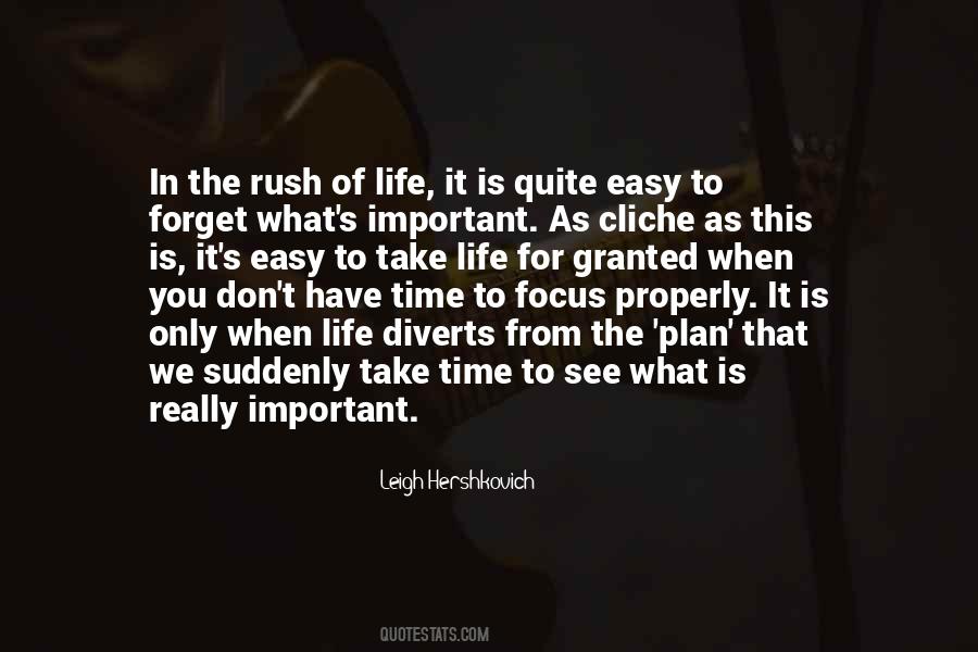 Cliche Life Quotes #249675