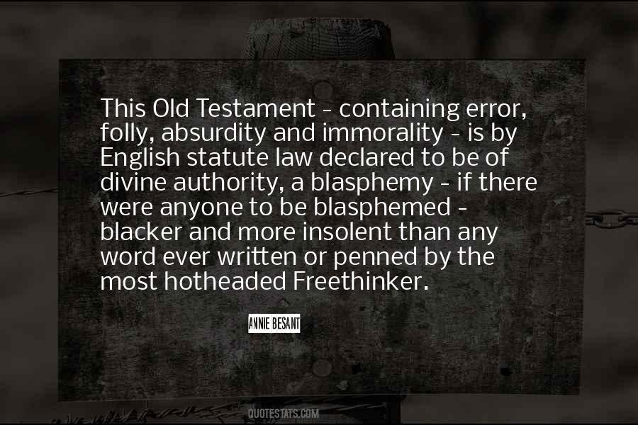 Word Is Law Quotes #1839723