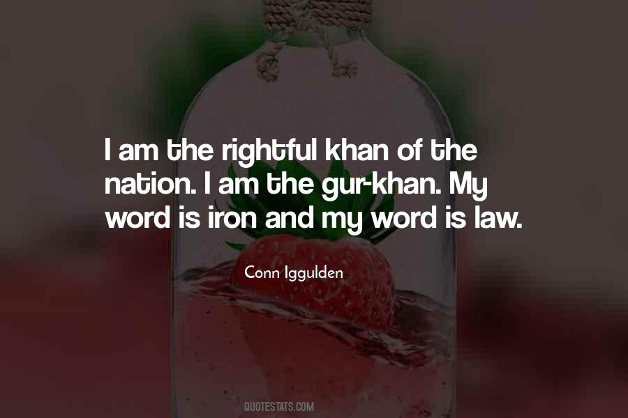 Word Is Law Quotes #1849859