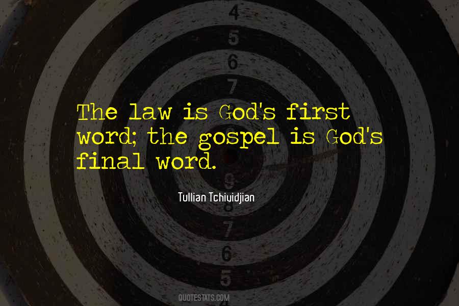 Word Is Law Quotes #260114